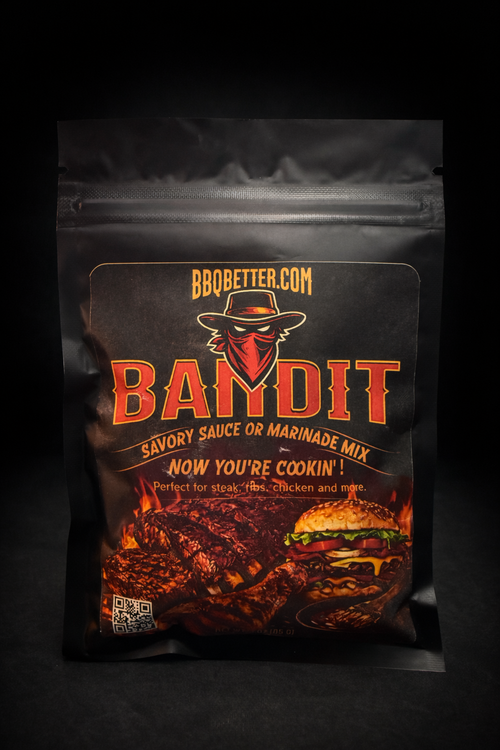 Bandit Seasoning Packet — All-Purpose BBQ Seasoning & Marinade Mix by BBQ Better